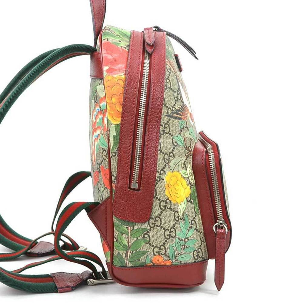 GUCCI Brown Leather Backpack - Picture 2 of 5
